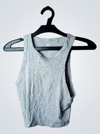 FSBN SISTER Graues geripptes Tanktop