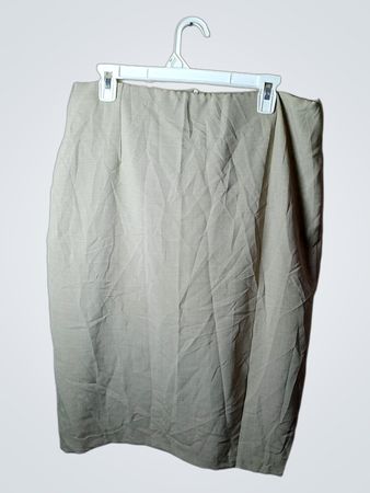 Beiger Bleistiftrock