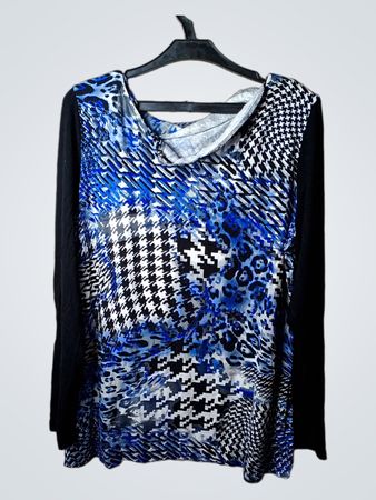 Gerry Weber Edition Langarm Mischdruck Oberteil
