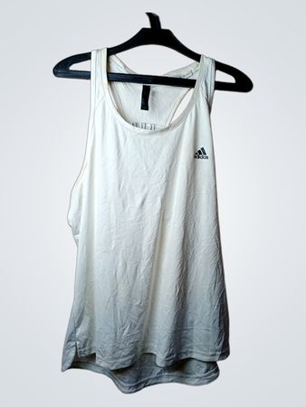 Adidas Primeblue White Tank Top
