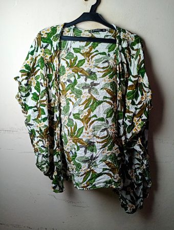 Floral Print Kimono