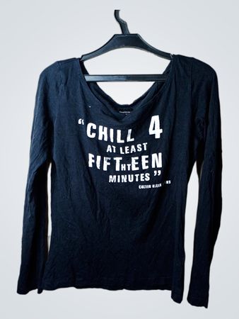 Calvin Klein Jeans Grafik Langarm-T-Shirt