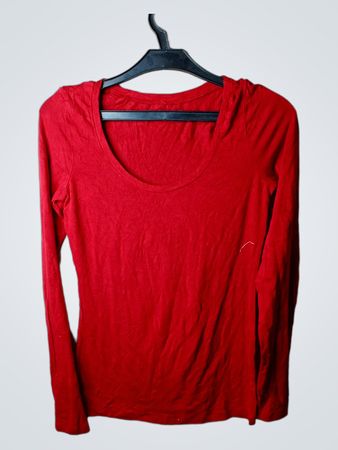 Tezenis Rotes Langarmoberteil