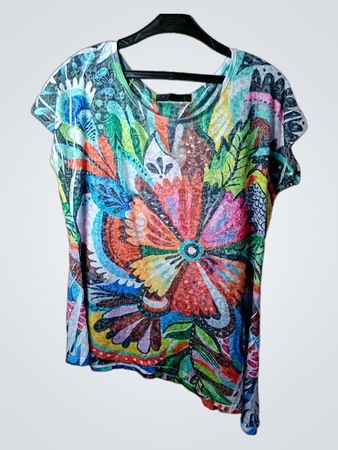 GARDEN T-Shirt mit floralem Druck