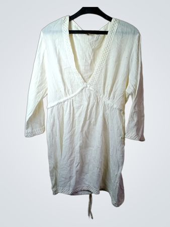 Weißes Tunika-Kleid