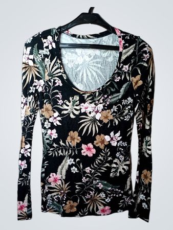 Tezenis Floral Long-Sleeve Top