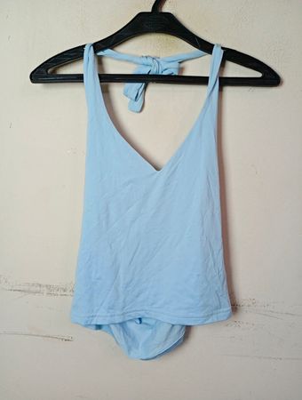 S.Oliver Light Blue Halterneck Cami Top