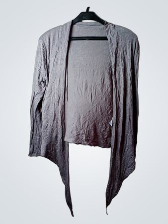 Grauer Cardigan