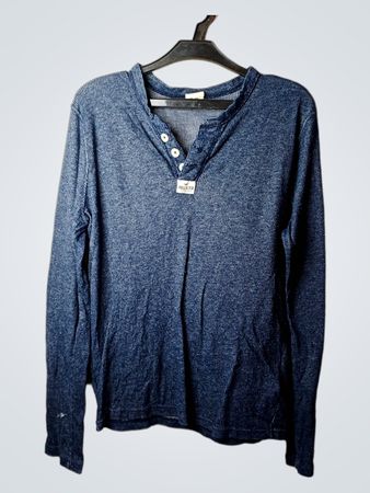 Camiseta de Manga Longa Hollister Henley