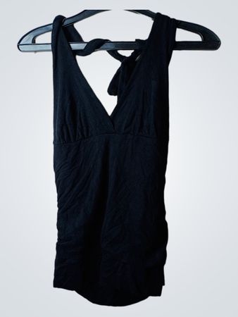 H&M Schwarzes Halsband Kleid