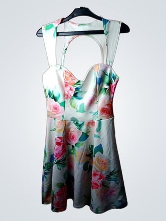NLY ONE Floral Fit & Flare Kleid