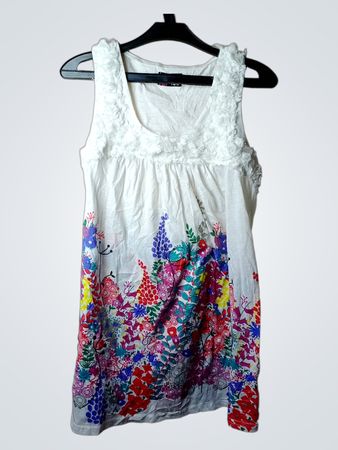 YUME Ärmelloses Top mit Blumenmuster