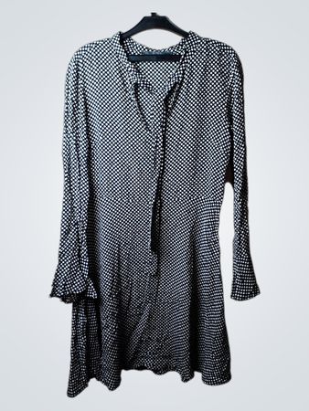 Guess Polka Dot Langarmhemd Kleid