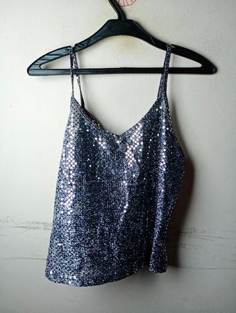 Zovvy Sequin Cami Top