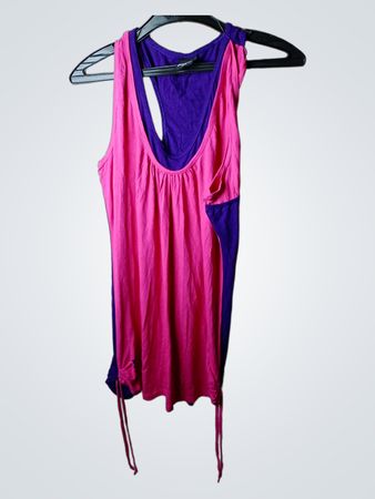 Bench Damen Pink und Lila Racerback Tanktop