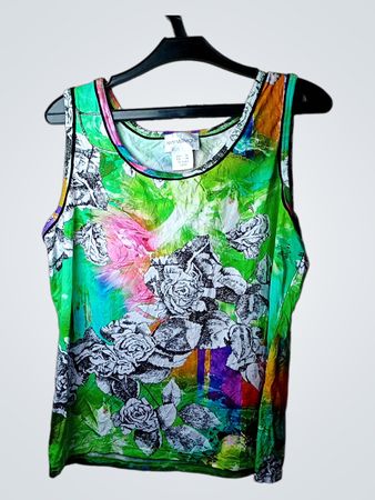 AMY VERMONT ärmelloses Tanktop mit Floralprint