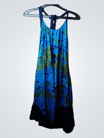 Alking Berlin by Chopart XL Blaues Blumenkleid