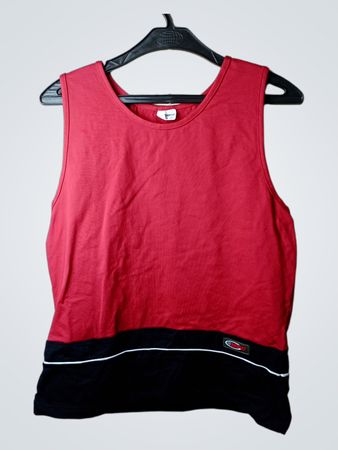 Oakley Rot und Schwarz Tank Top