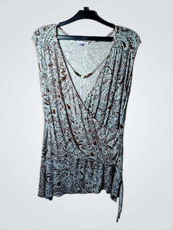 Patrice Breal Paisley Print Wickeloberteil