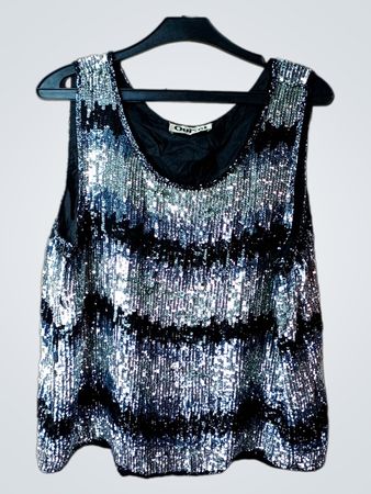 OuiSet Pailletten Tanktop