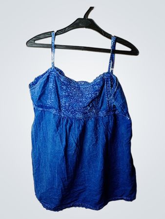 Orsay Blue Cami Top