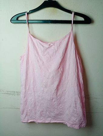 Rosa Spaghetti-Top