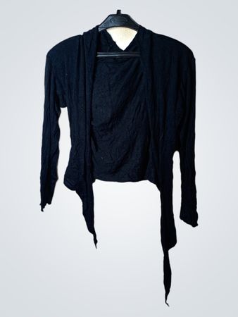 Schwarzer Cardigan