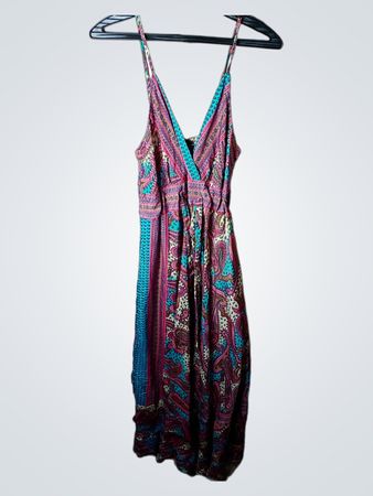 Maxikleid mit Paisleydruck