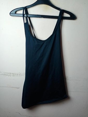 Sophia THIEL Damen schwarzes Tanktop Größe S