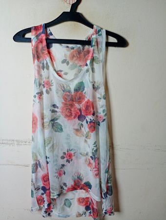 MYHOLL'S Blumen-Ärmelloses Tanktop