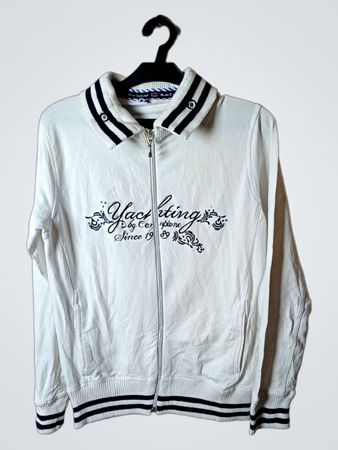 LISA CAMPIONE Yachting Since 1989 marineblaue Shorts-Jacke