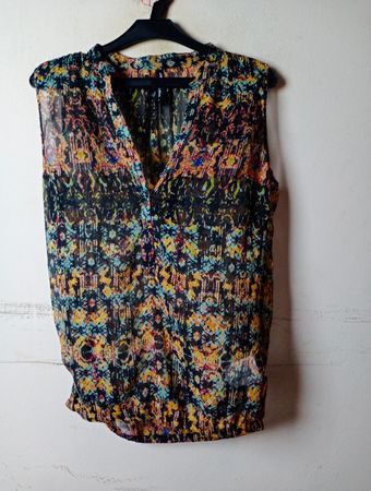 Jean Pascale ärmellose Bluse