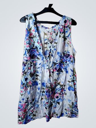 s.Oliver Floral ärmelloses Kleid