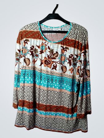 Bexleys Woman Langarm-Shirt mit Aufdruck