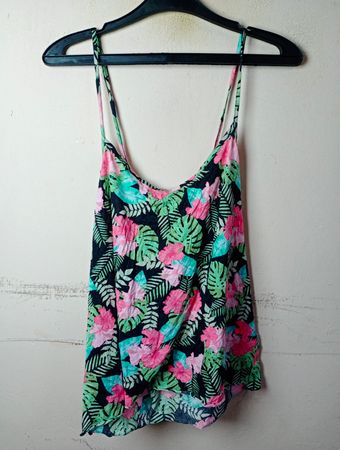 H&M Tropical-Print-Camisole