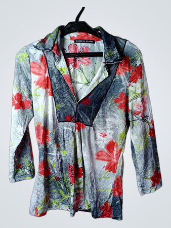 ROBERTA SCARPA Hemd mit Blumenmuster