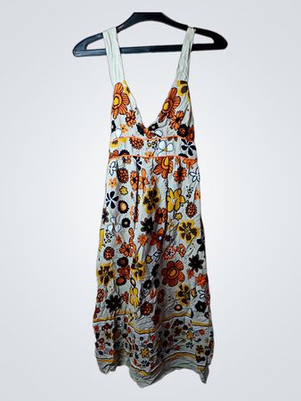 Naf Naf Floral Midikleid