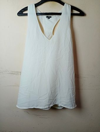 OVS Damen Weißes Racerback-Top Größe 42