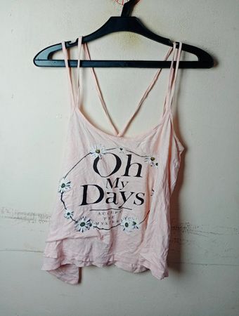 Bershka Cami-Top mit floralem Print