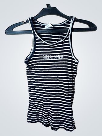Girls United gestreiftes Tanktop