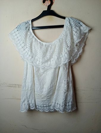 Atmosphere Off-the-shoulder Spitzenkleid