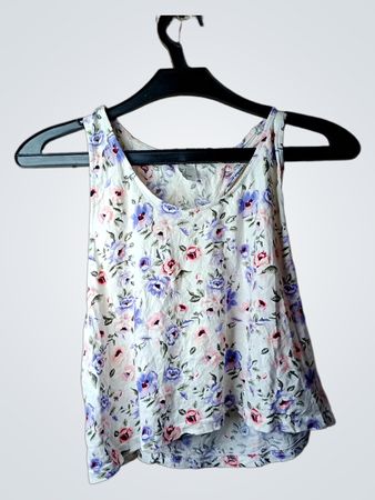 Floral-Print-Top mit Trägern