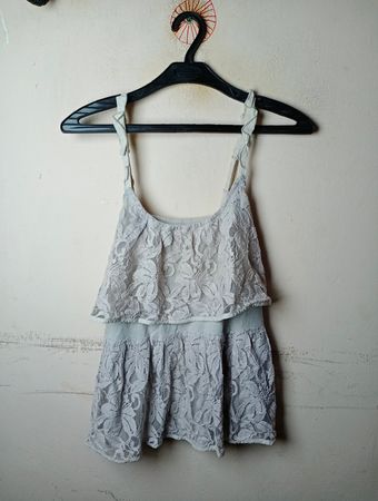 Hollister Spitzenbesetztes Tanktop