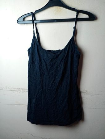 Just Jeans Schwarzes Baumwollmischung-Camisole