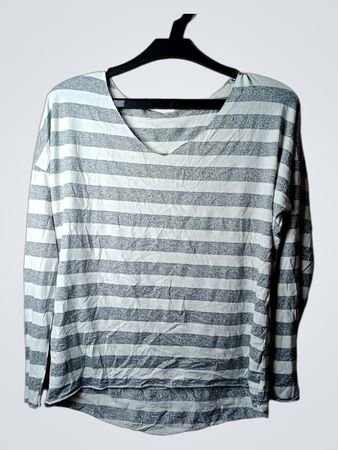 Gestreiftes Langarmshirt