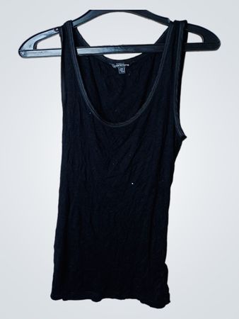 portmons schwarzes Tanktop