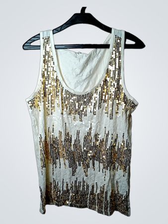 Damen-Top mit Pailletten