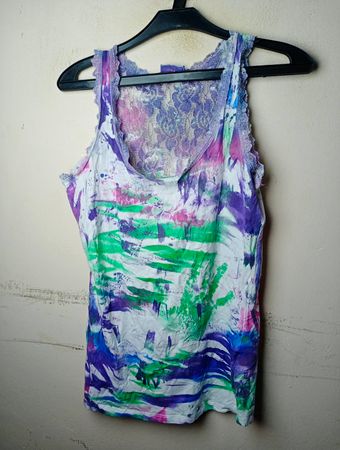 Elle Nor Lace Trim Tank Top