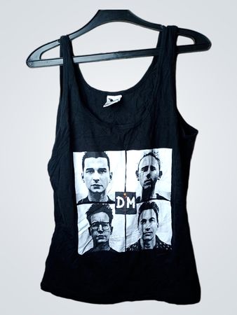 Depeche Mode schwarzes Tanktop