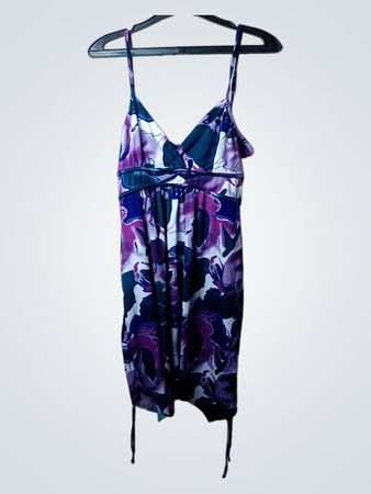 Floral Print Slip Dress